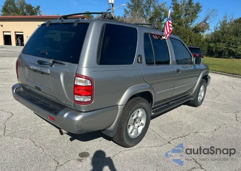2001 Nissan Pathfinder Le z USA, uszkodzony, nr VIN JN8DR07X91W514376